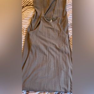 Skims Sleeveless Slip Dress TAN